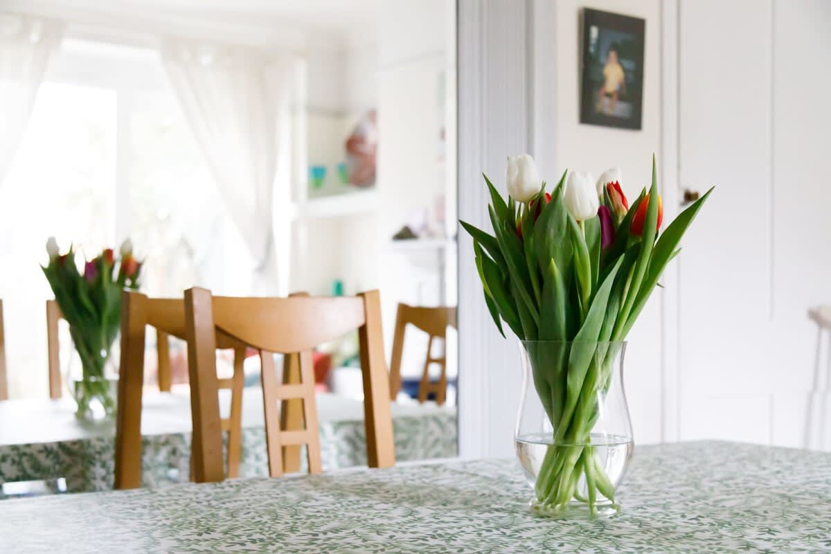 You'll feel instantly at home in this pretty house with it's cottage style and homely touches.