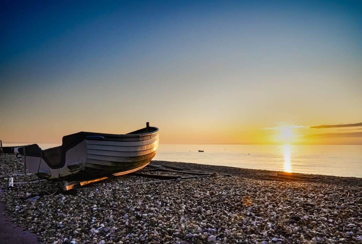 You'll be treated to wonderful sunsets every evening.