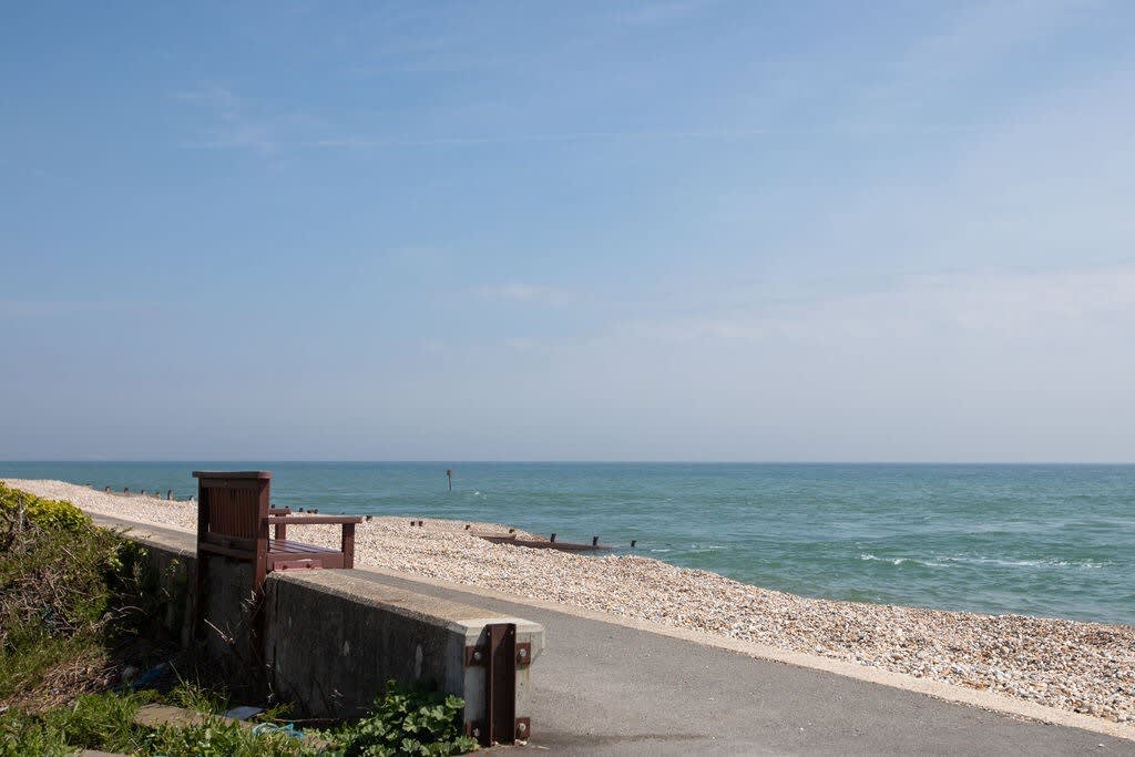 Selsey beach is popular with tourists and locals alike.