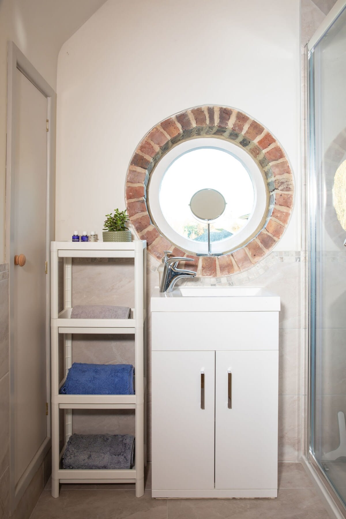 You may almost feel like you're staying aboard a boat!