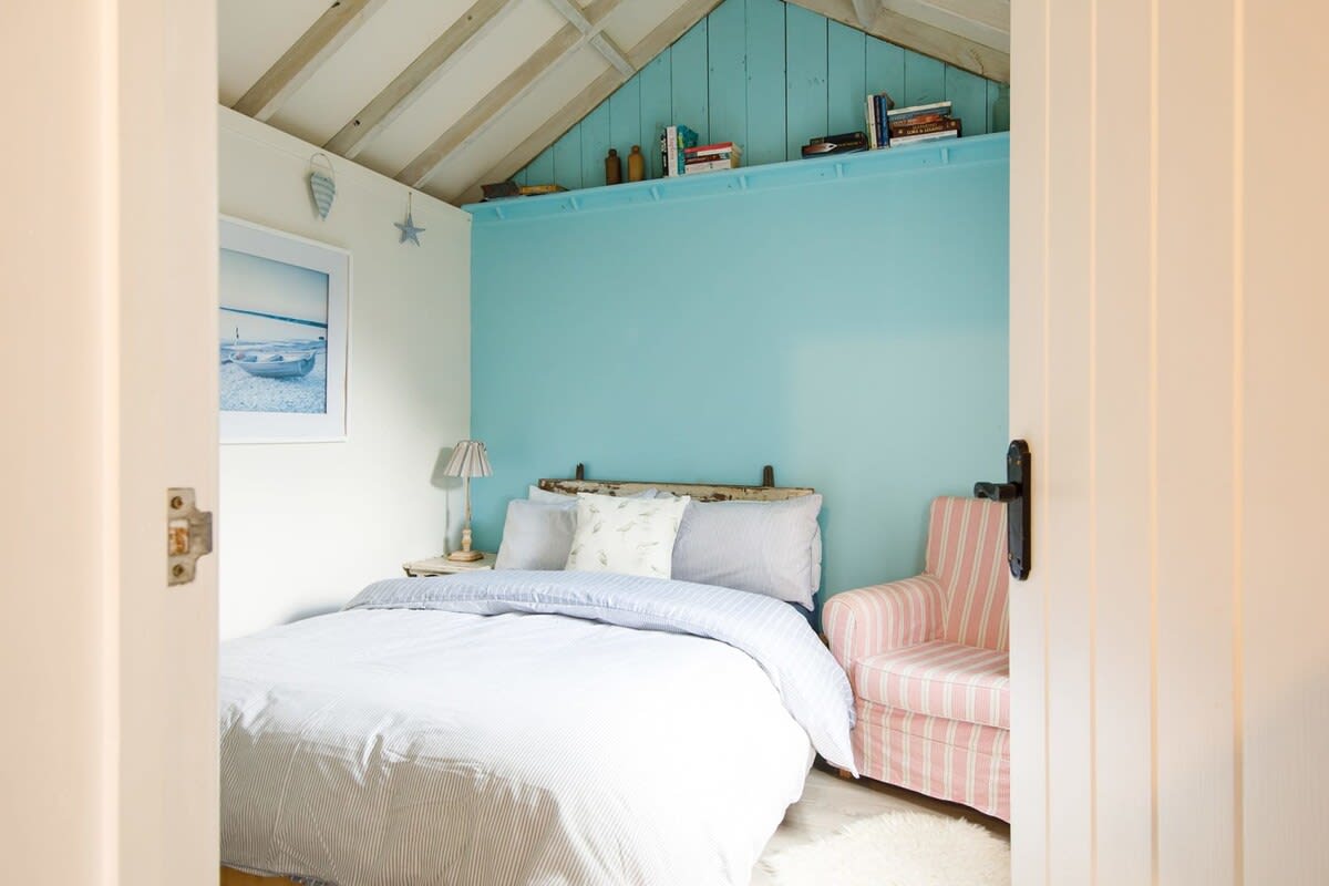 The double room has comfy bedding and quality linen.