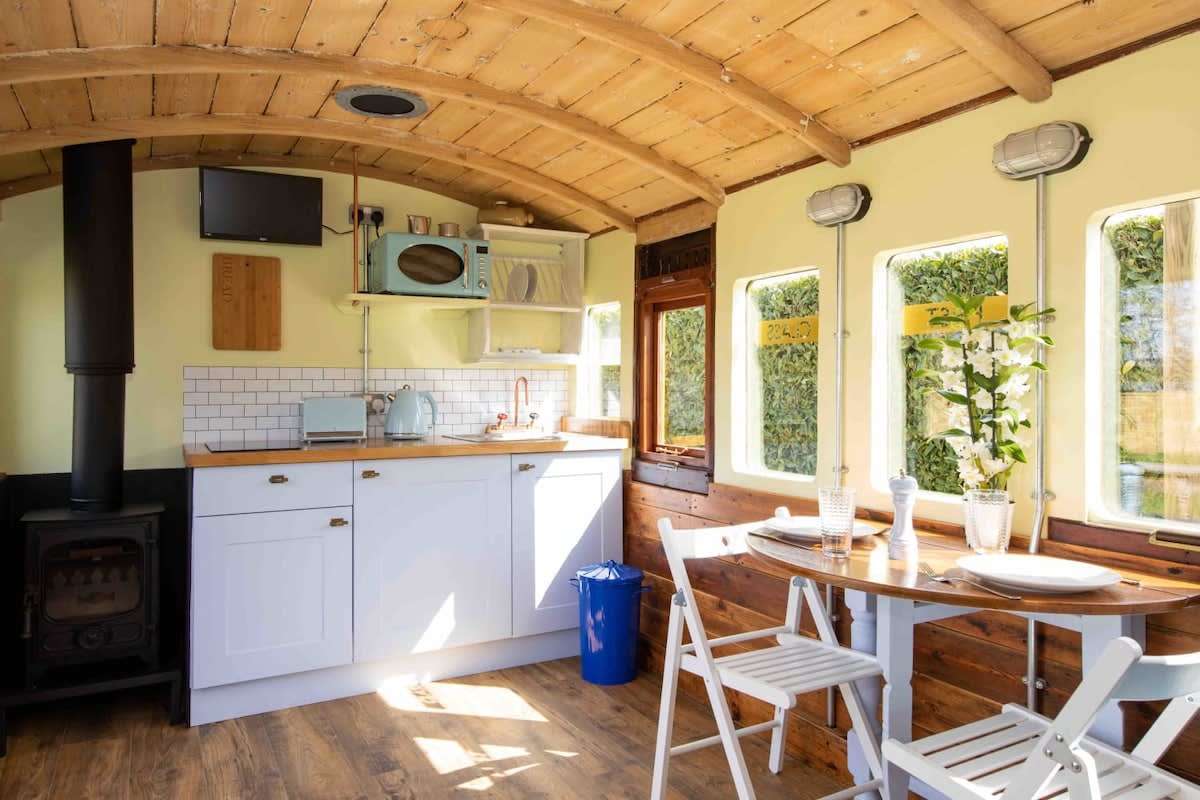 Unique & Comfy Remodelled Railway Carriage