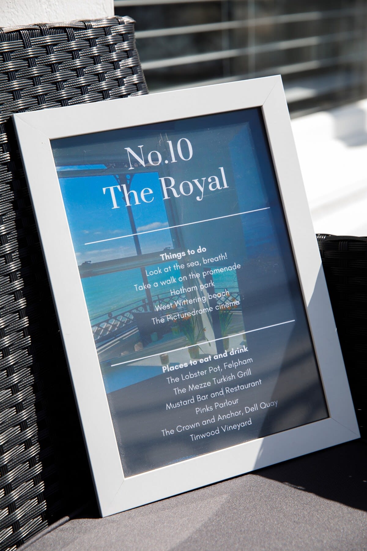 Some dining tips from the owners