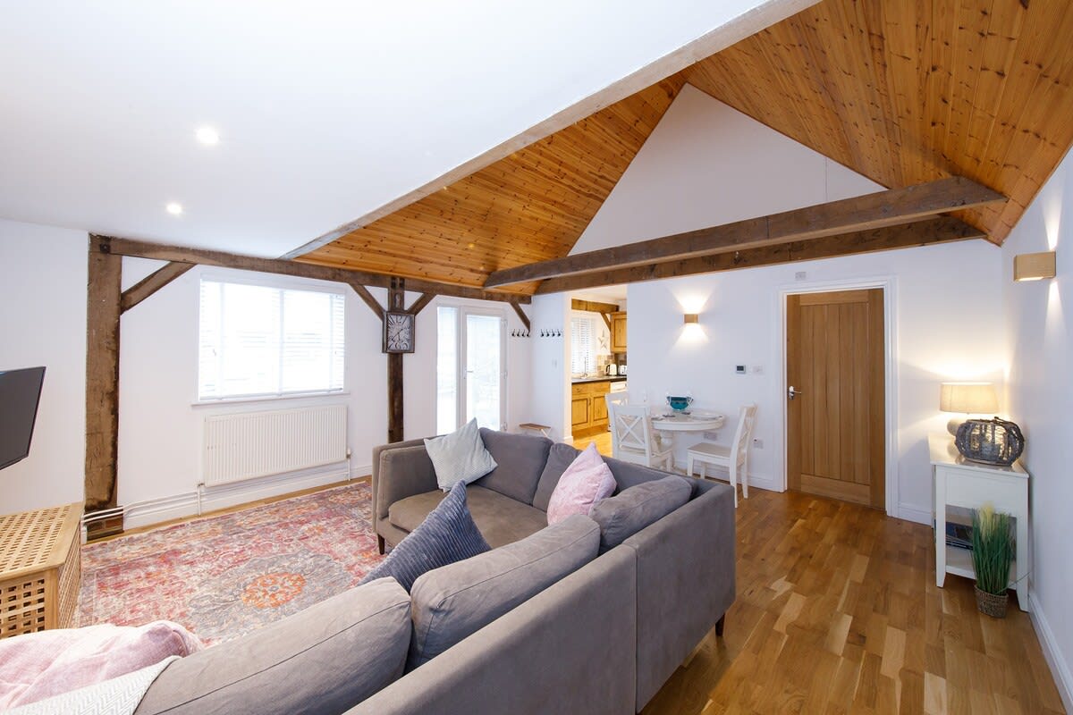 The perfect space to unwind after a day at the beach or out walking.