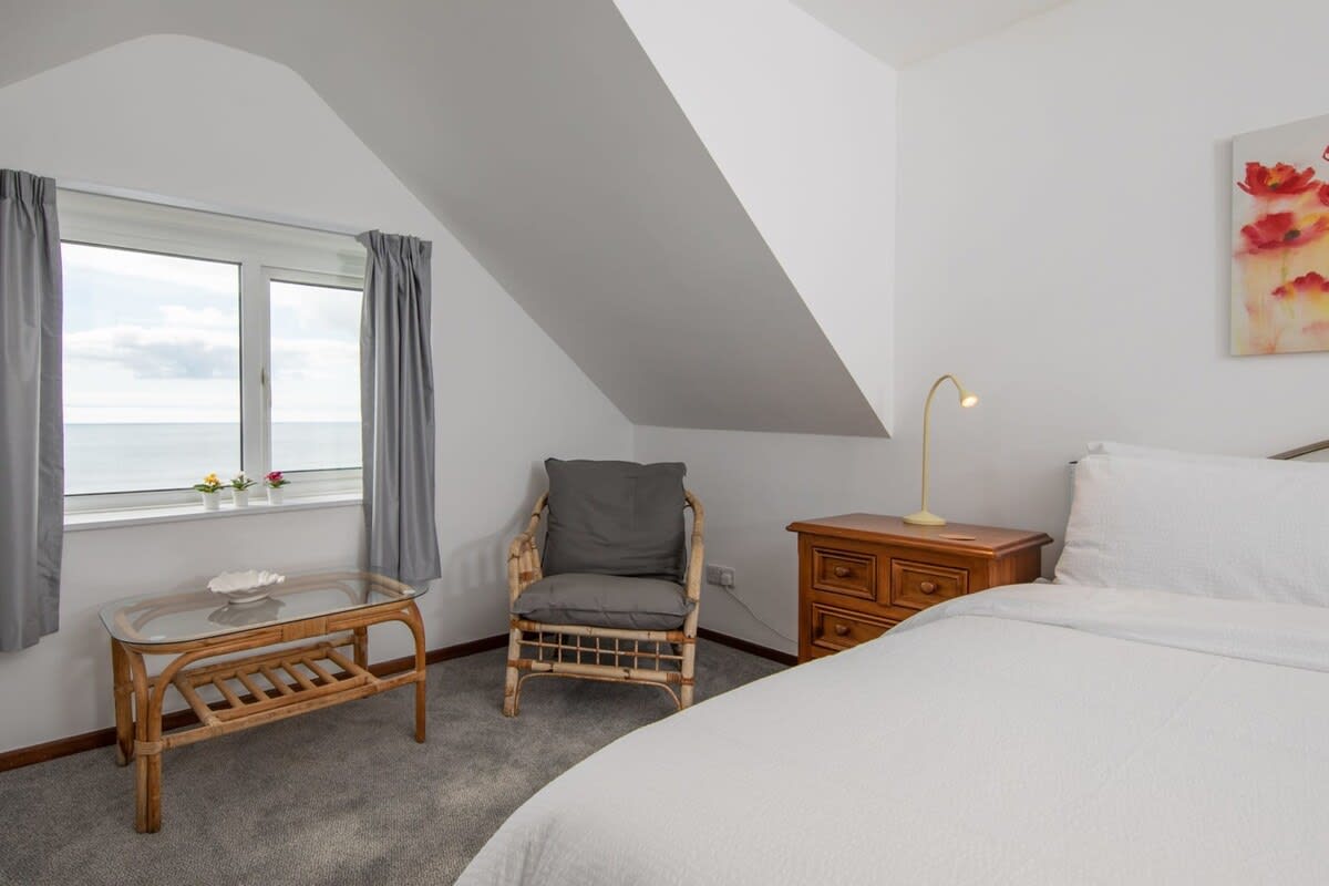 Wake up to stunning sea views form the master bedroom window