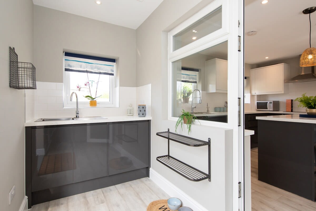 Handy utility area off the kitchen