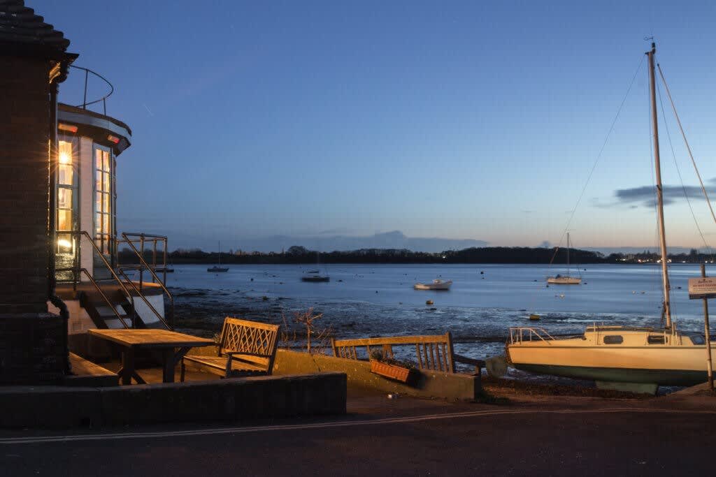 The Crown and Anchor Pub in Dell Quay is a 20 minute walk away along the seafront