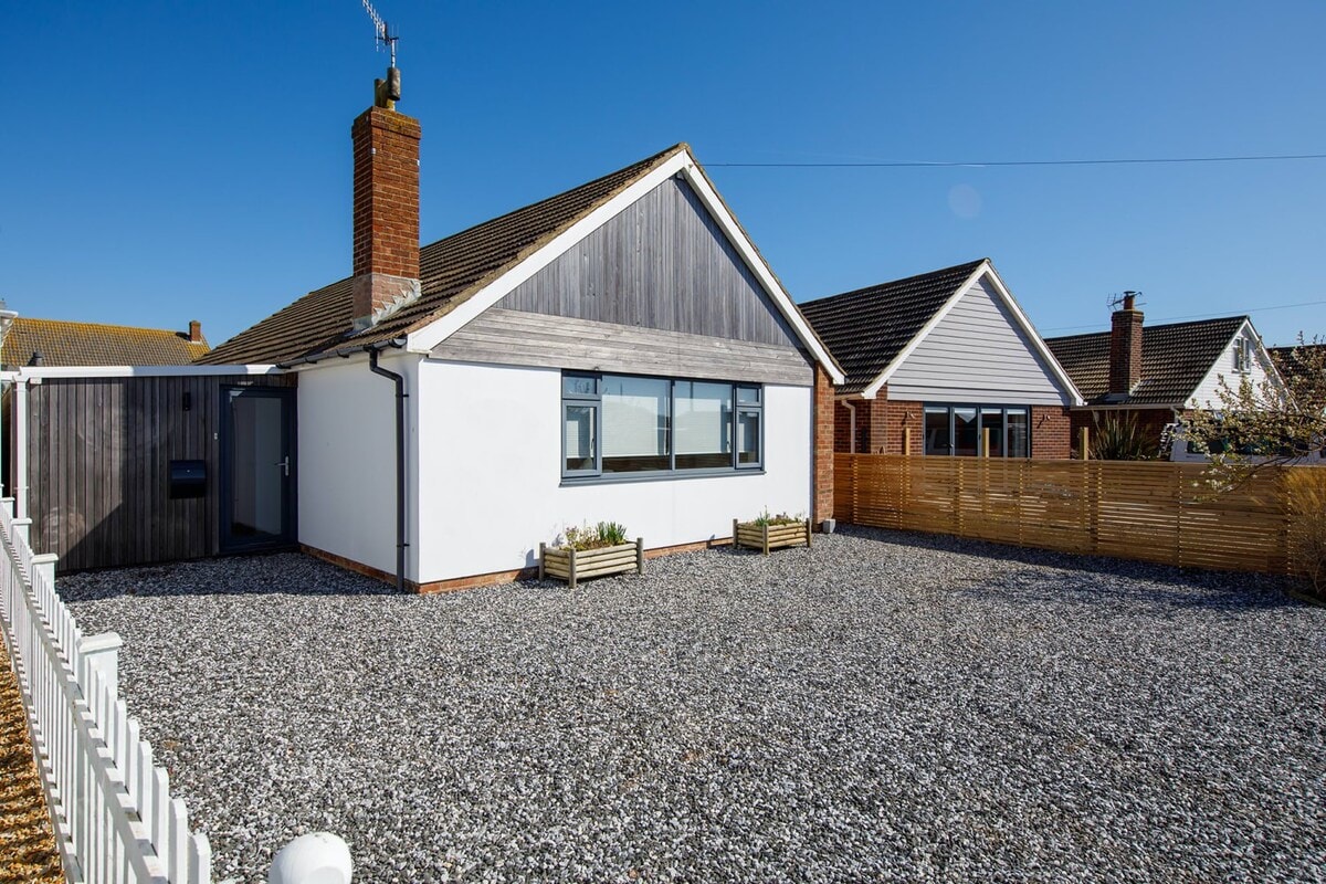Park your car and step right in this wholly remodeled 3BR home, nestled just a few steps away from the picturesque East Wittering Beach