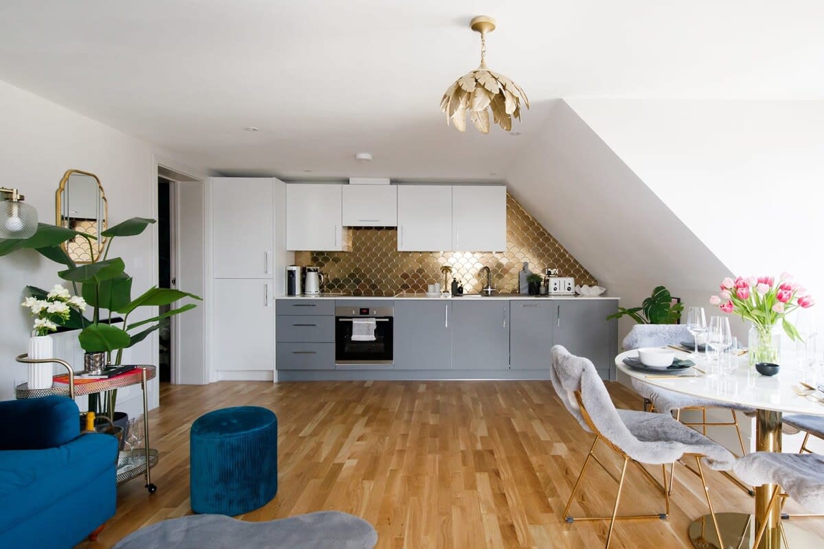 Enjoy spacious and stylish open plan living.