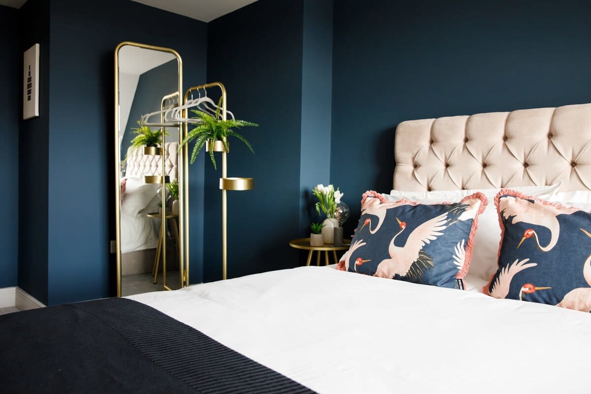 Stunning interior in the second bedroom.