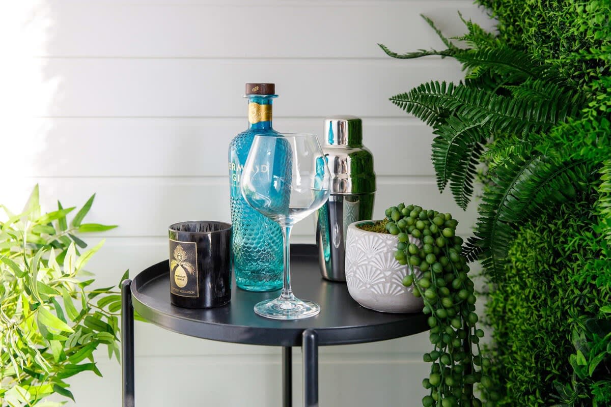 Pour yourself a drink and enjoy the sunset.