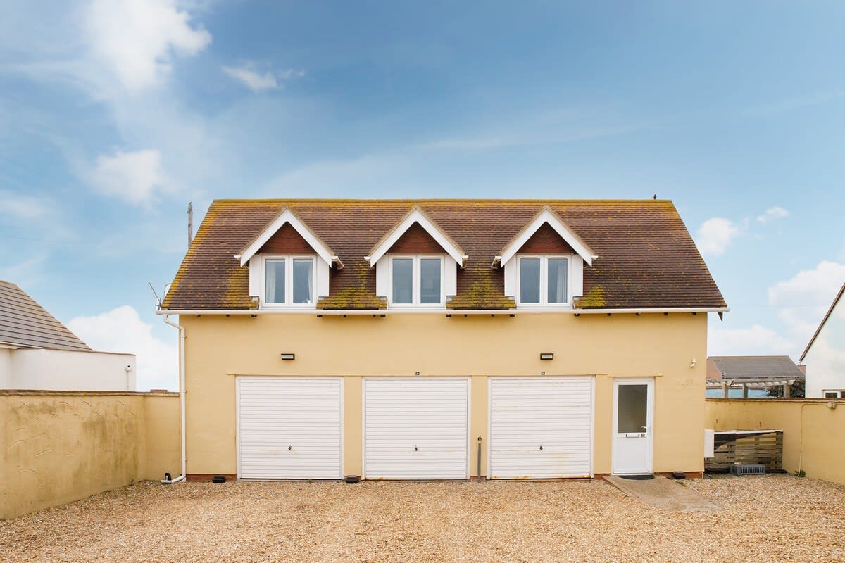 The outside of the apartment. The entire place is yours!