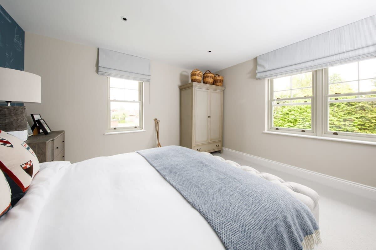 Scenic views can be enjoyed from all bedrooms