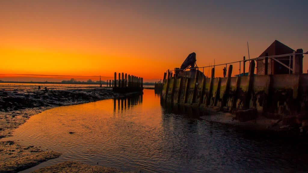 Bosham has the most beautiful sunsets and is very popular with photographers.