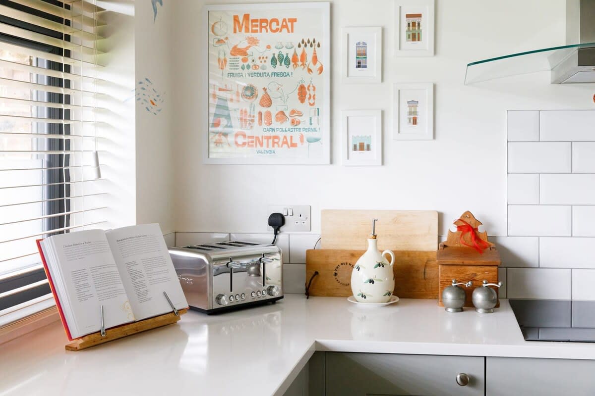 You'll find everything you need to cook up a storm in the kitchen.