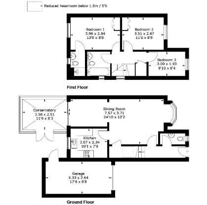 Little Beacon Floor plan to help you plan your trip.