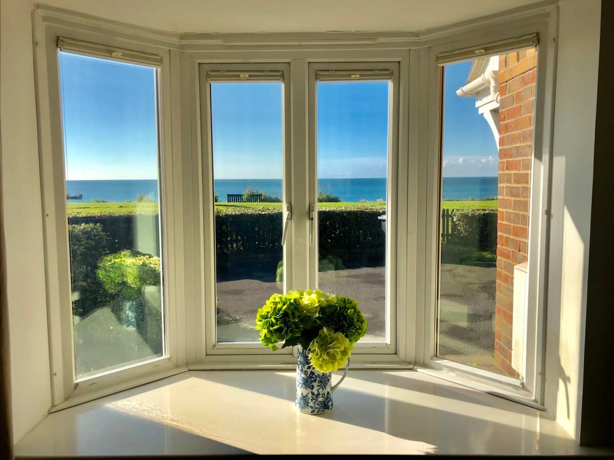 Enjoy unspoilt sea views.