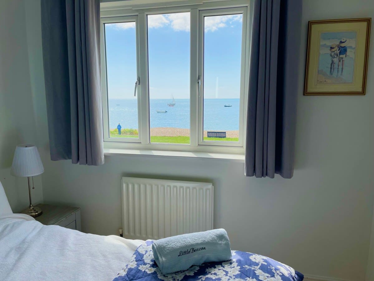 Wake up to wonderful sea views.
