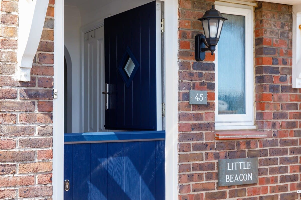 Open the front stable door and let in the sea breeze.