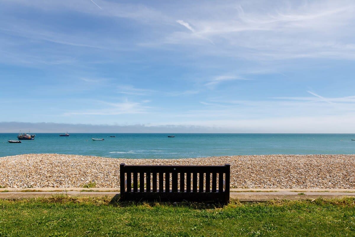 Step outside straight onto the beach