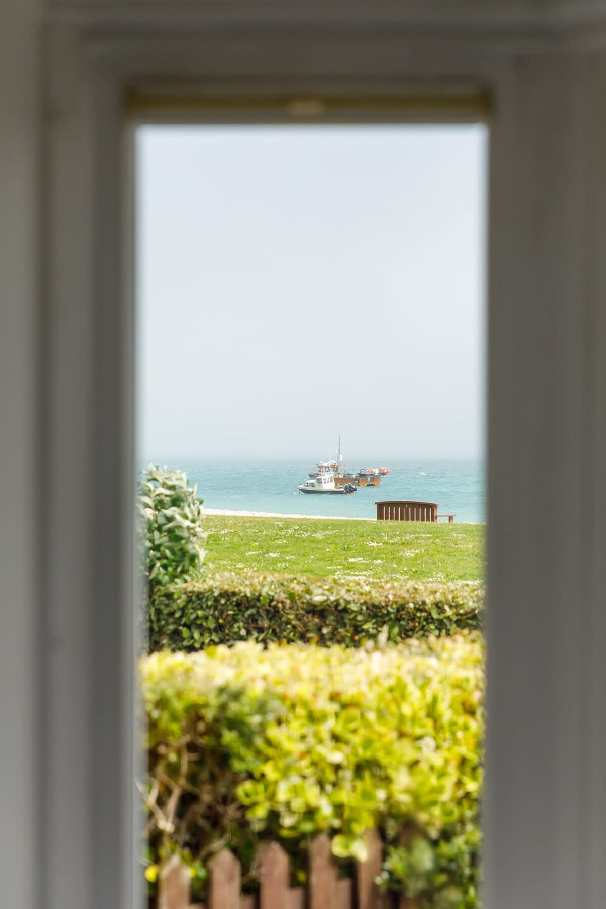 Catch a glimpse of the sea from every room.