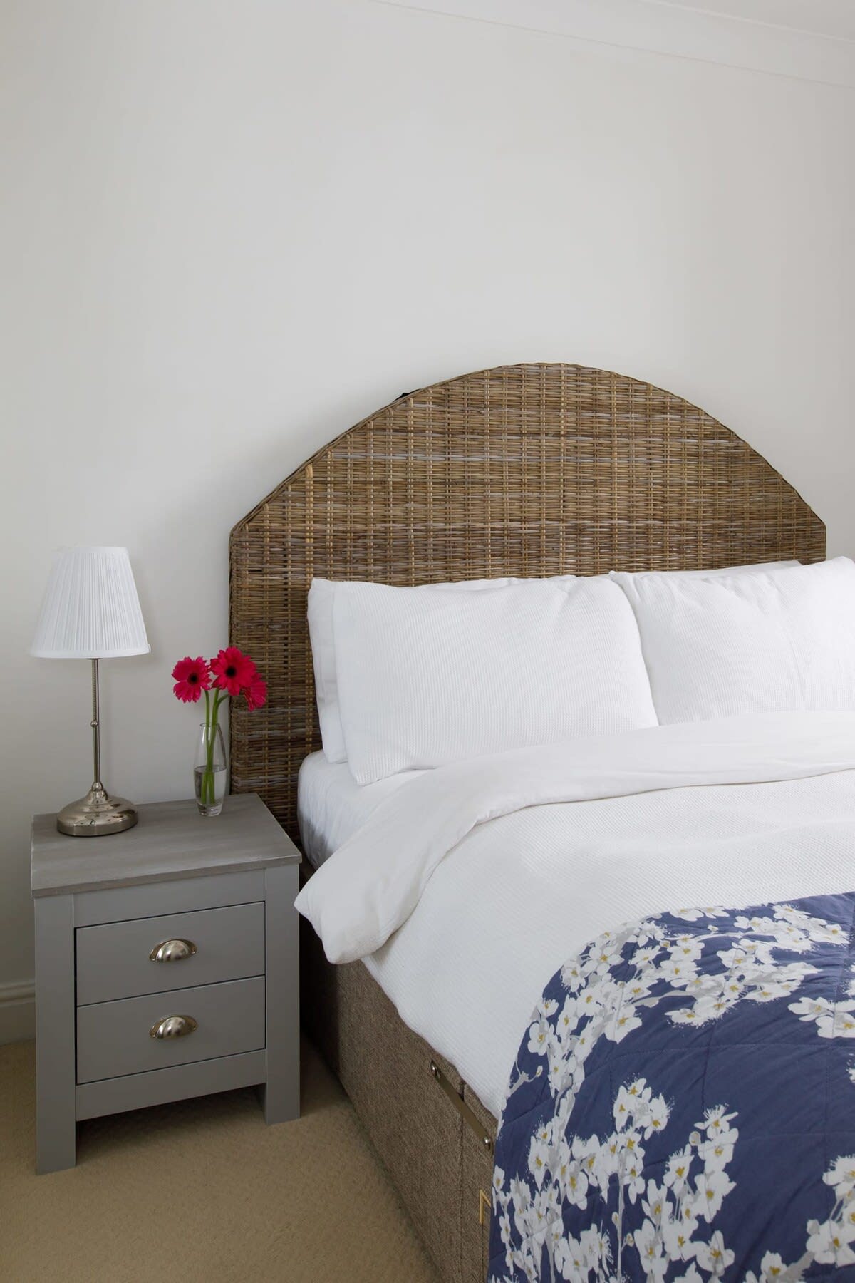 Enjoy fresh linen and supportive pillows for a great night's sleep.