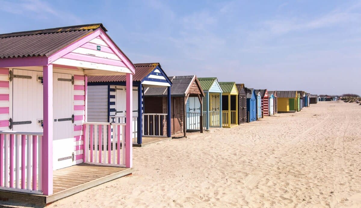 Beach huts at West Wittering.