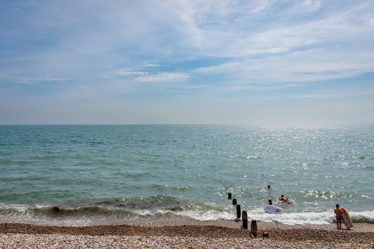 Step out of your door onto the beach anytime, whether you fancy a quick dip or the whole day sun bathing!