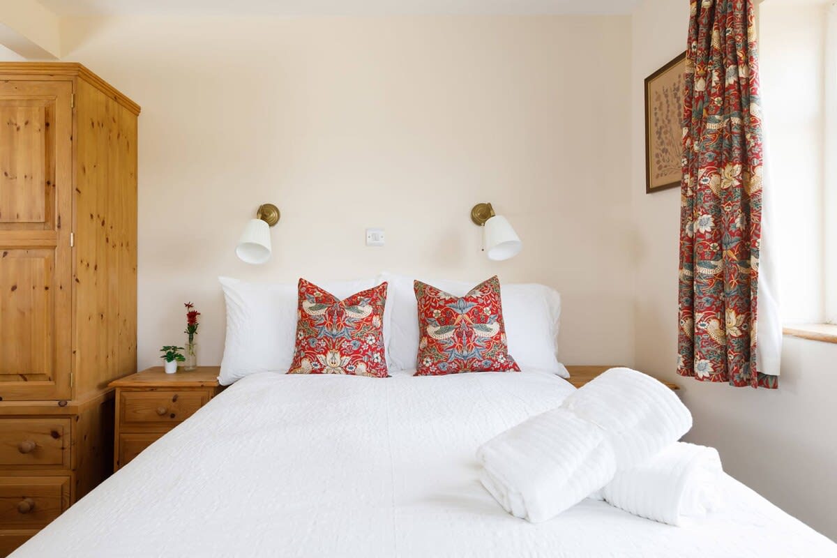 There is a total of three rooms in the chalet.