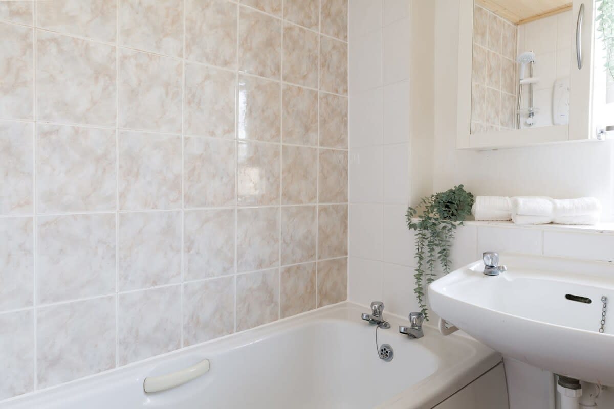 Soak in a hot bath after a long walk or sea swim!