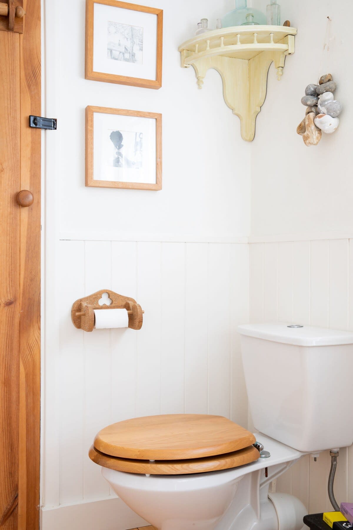 The cottage has a handy downstairs toilet.