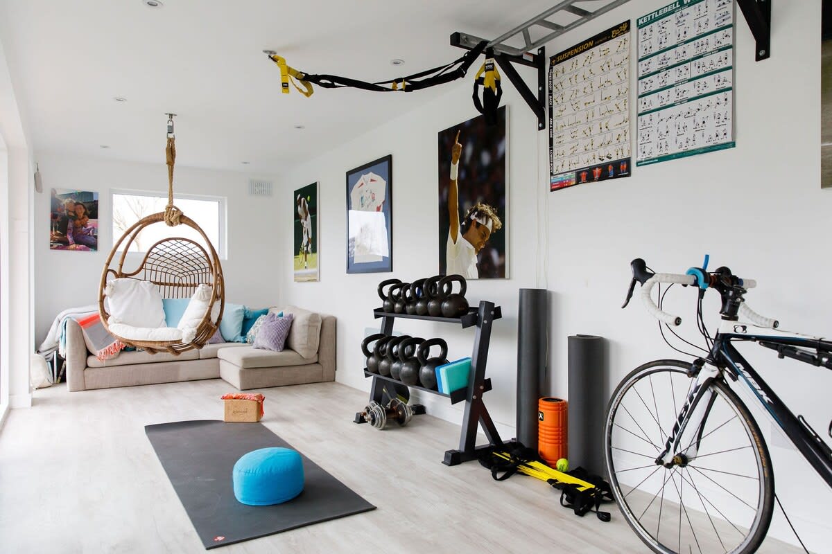 Have a workout anytime of the day.