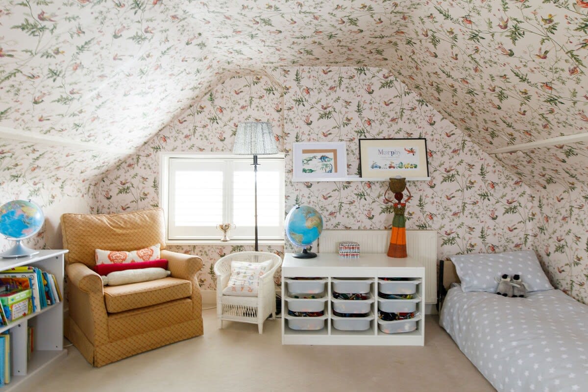 The children's bedrooms are fun, cosy and quaint.