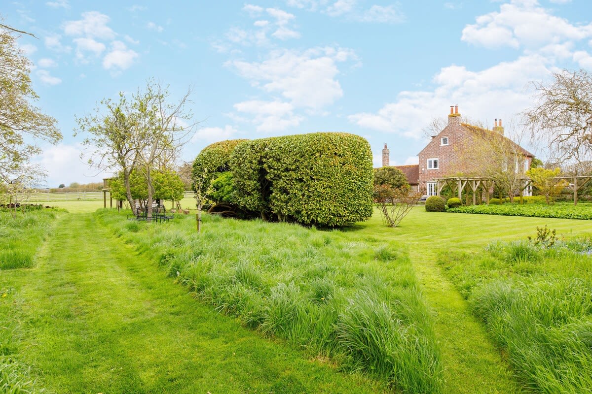 Take a walk around the gardens and take in the fresh country air.