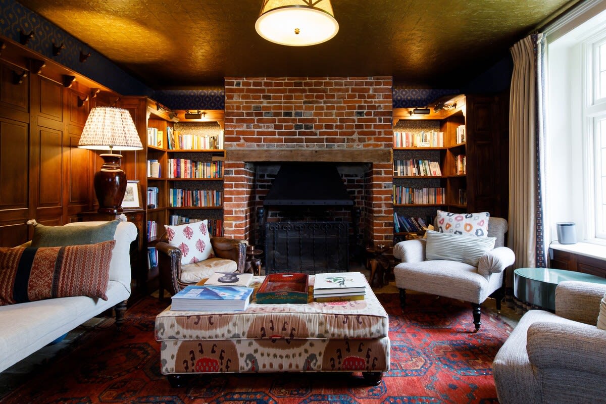 Head to The Study for an evening drink or to browse a collection of classic novels.