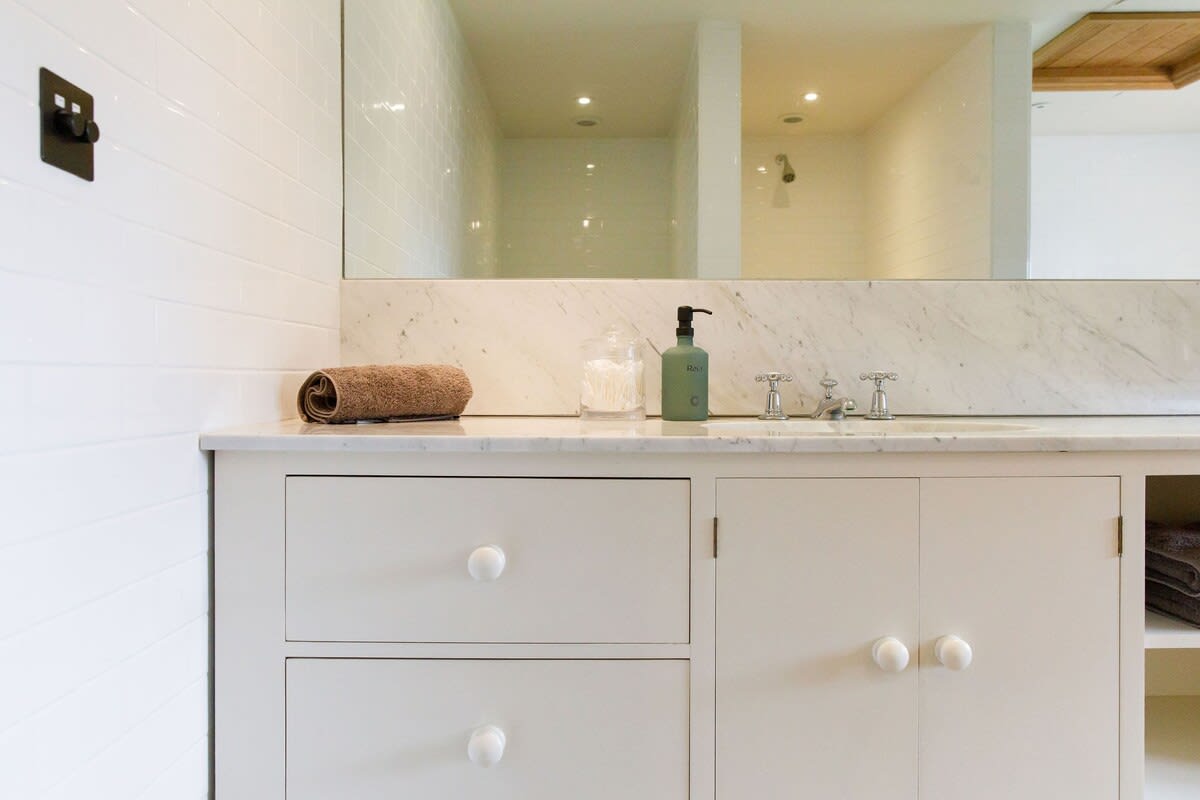 Freshen up after a day exploring the area.