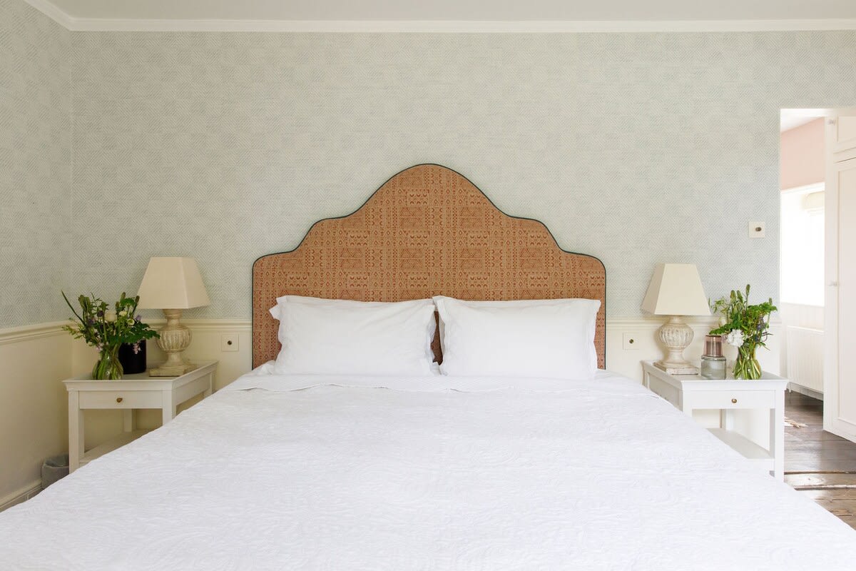 Expect a peaceful night's sleep in the master bedroom.