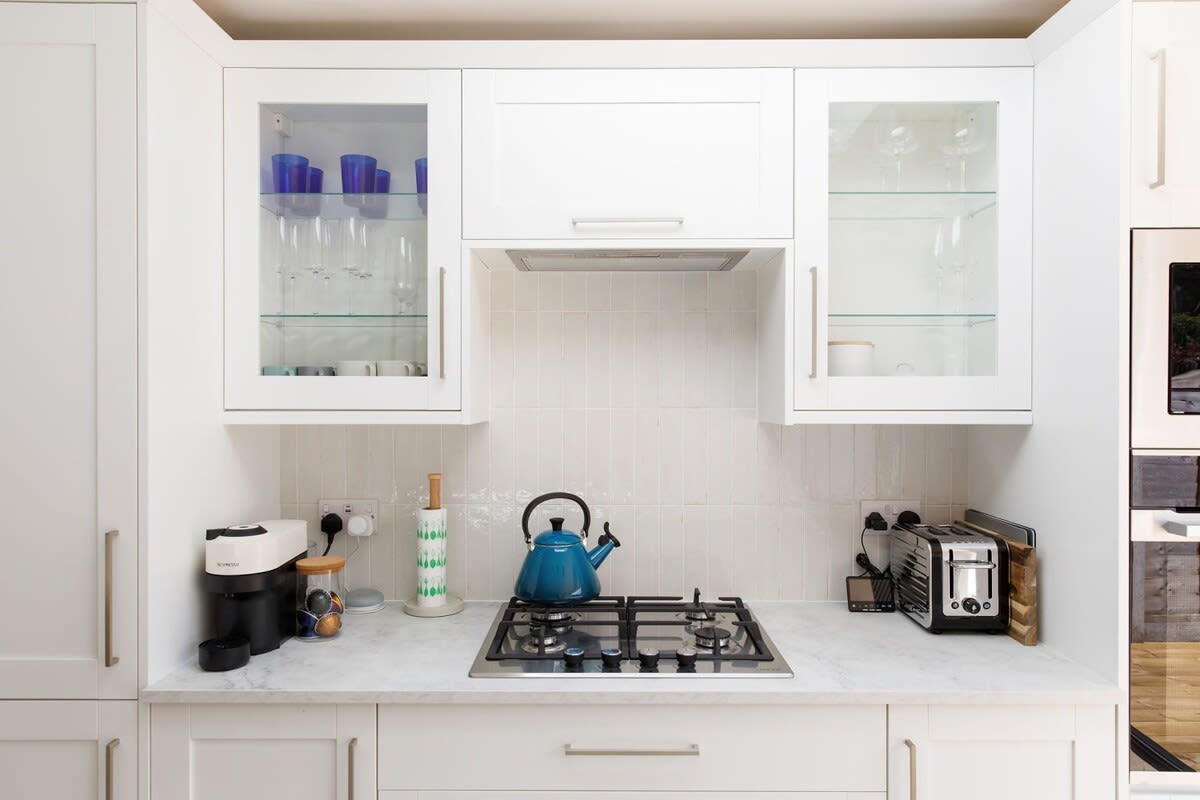 Dine in style with family and friends in a bright and calm ambiance.