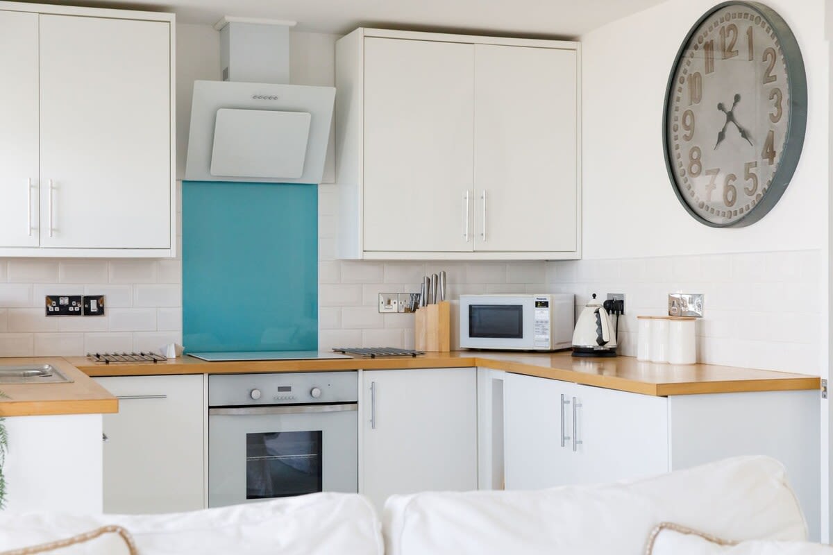 Feel at home with a fully-equipped kitchen featuring all the mod cons you could need.