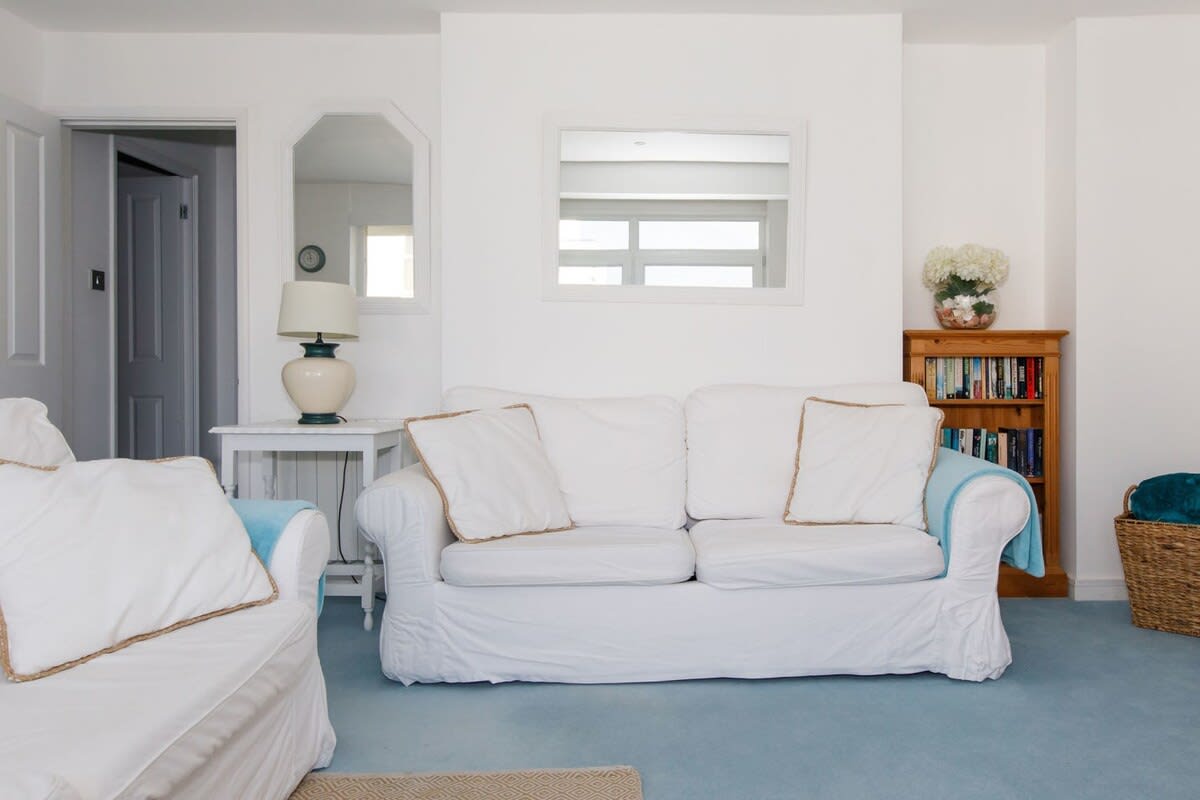 There are two comfy sofas in the apartment, so put your feet up and relax with a coffee.