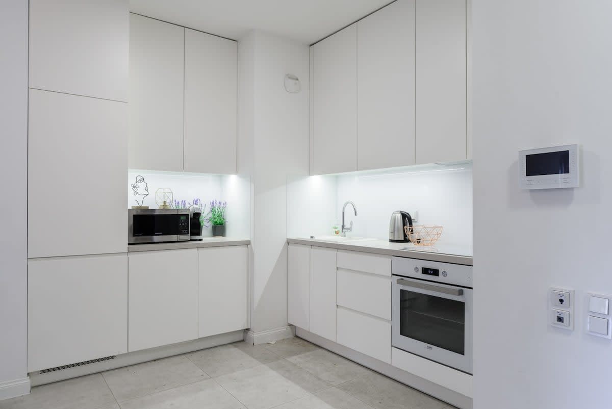 Lumina apartment in Mennica Residence Warsaw