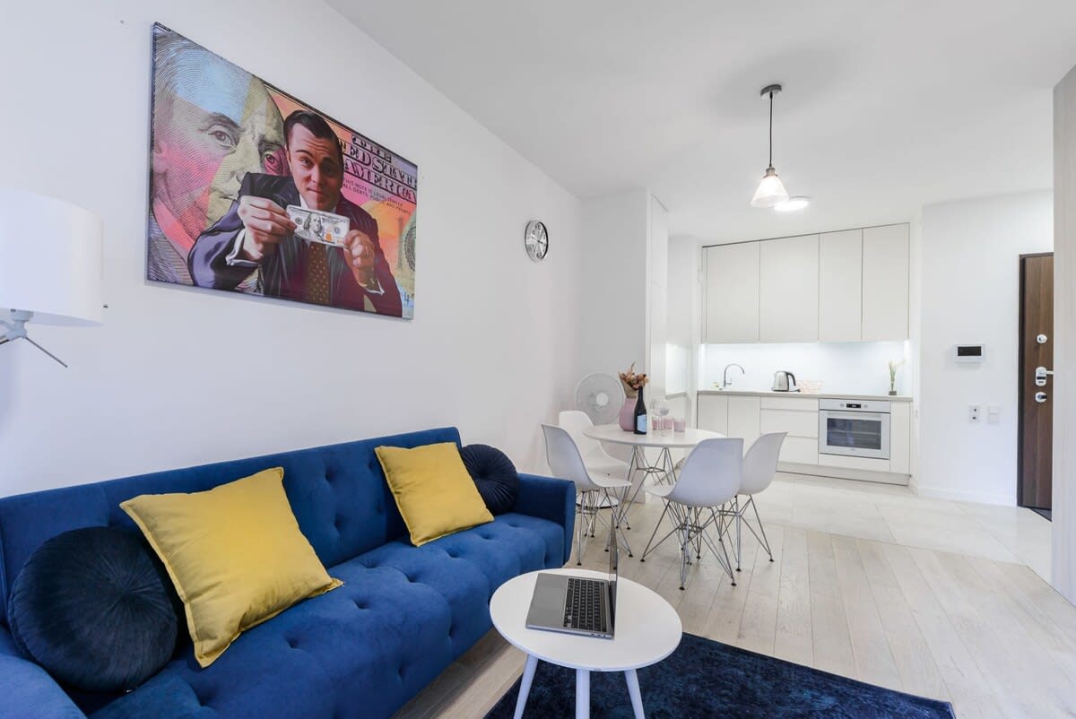 Lumina apartment in Mennica Residence Warsaw