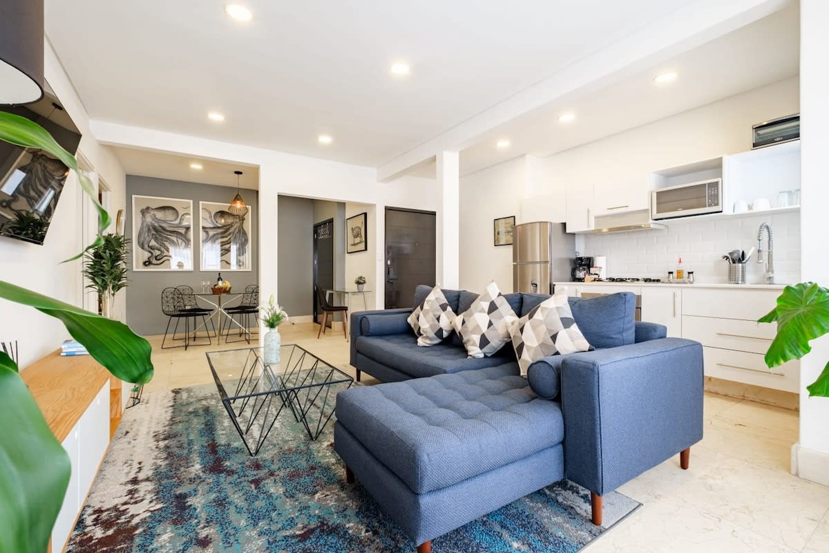 Deluxe 2-Bed Apartment in Polanco w/ Gym & Terrace — Ciudad de México, Ciudad de México — vacation rental