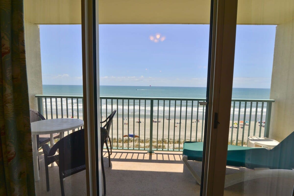 Private Balcony Overlooking the Ocean