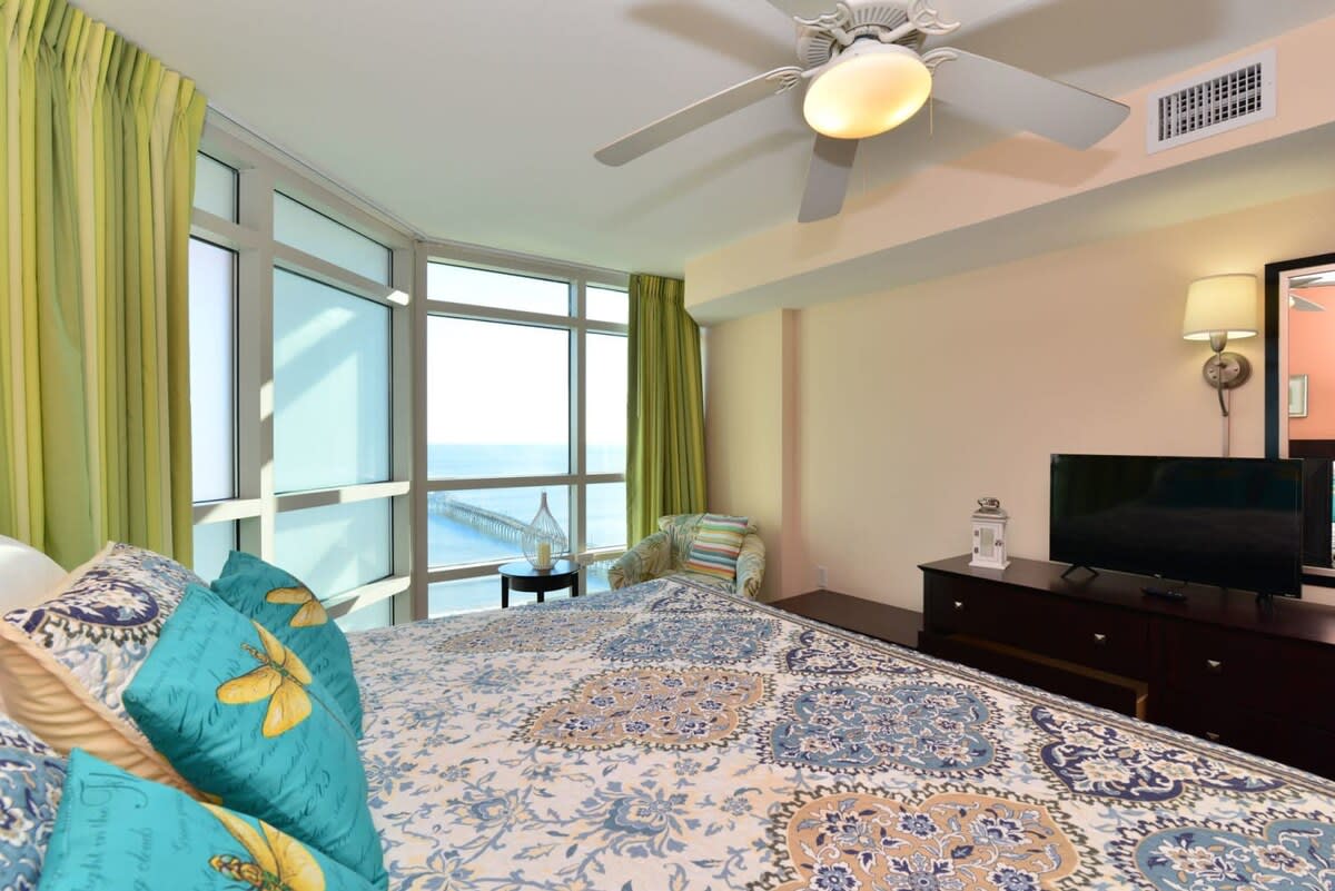 Third Bedroom with Ocean Views