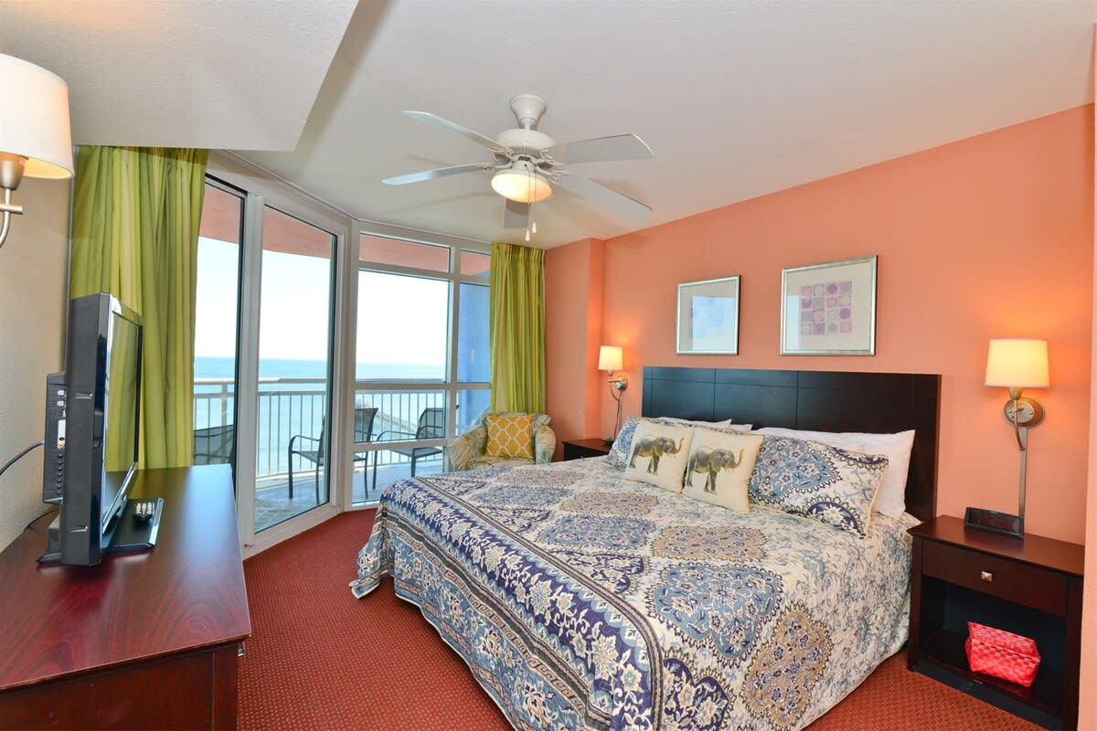Master Ocean View and Balcony Access