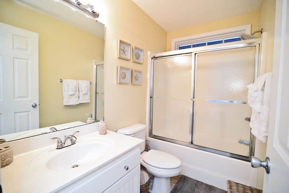 Large Hall Bathroom with Shower