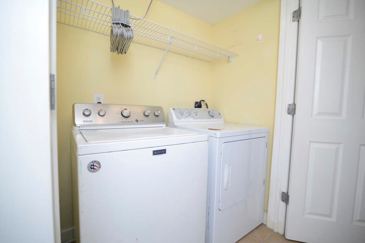 Indoor Laundry Washer & Dryer