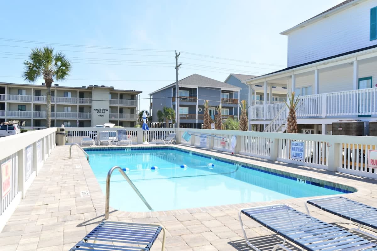 50 Steps to Cherry Grove Beach with Pool Grill