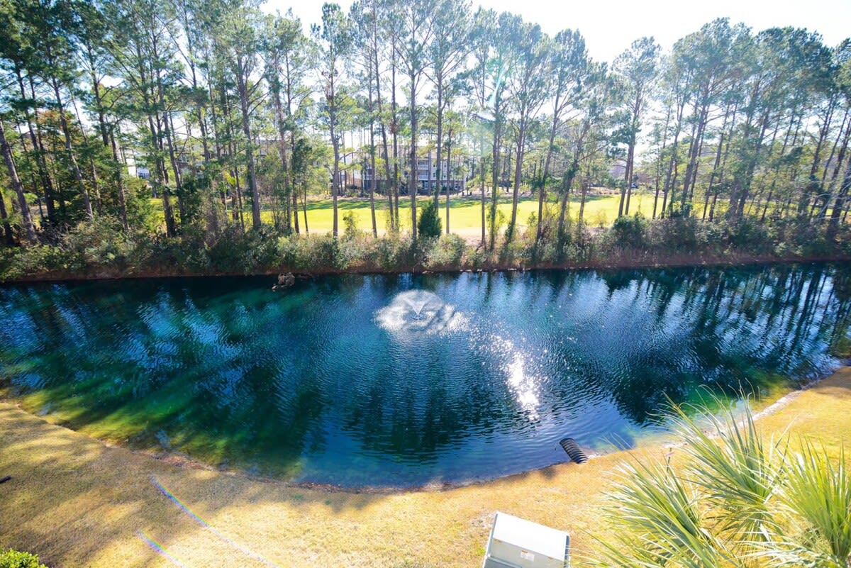 Lake and Golf Course View